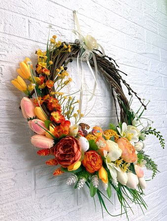 Венок пасхальный "Солнечный"